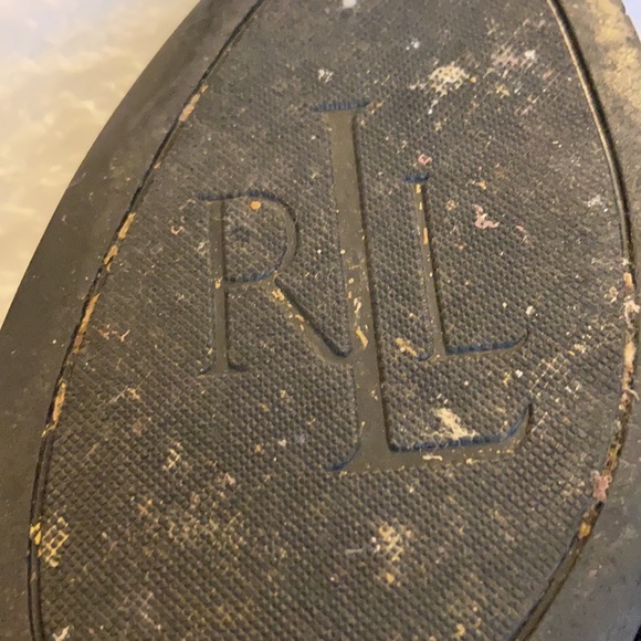 RALPH LAUREN SLINGBACK PATTEN LEATHER SHOES - Picture 4 of 6